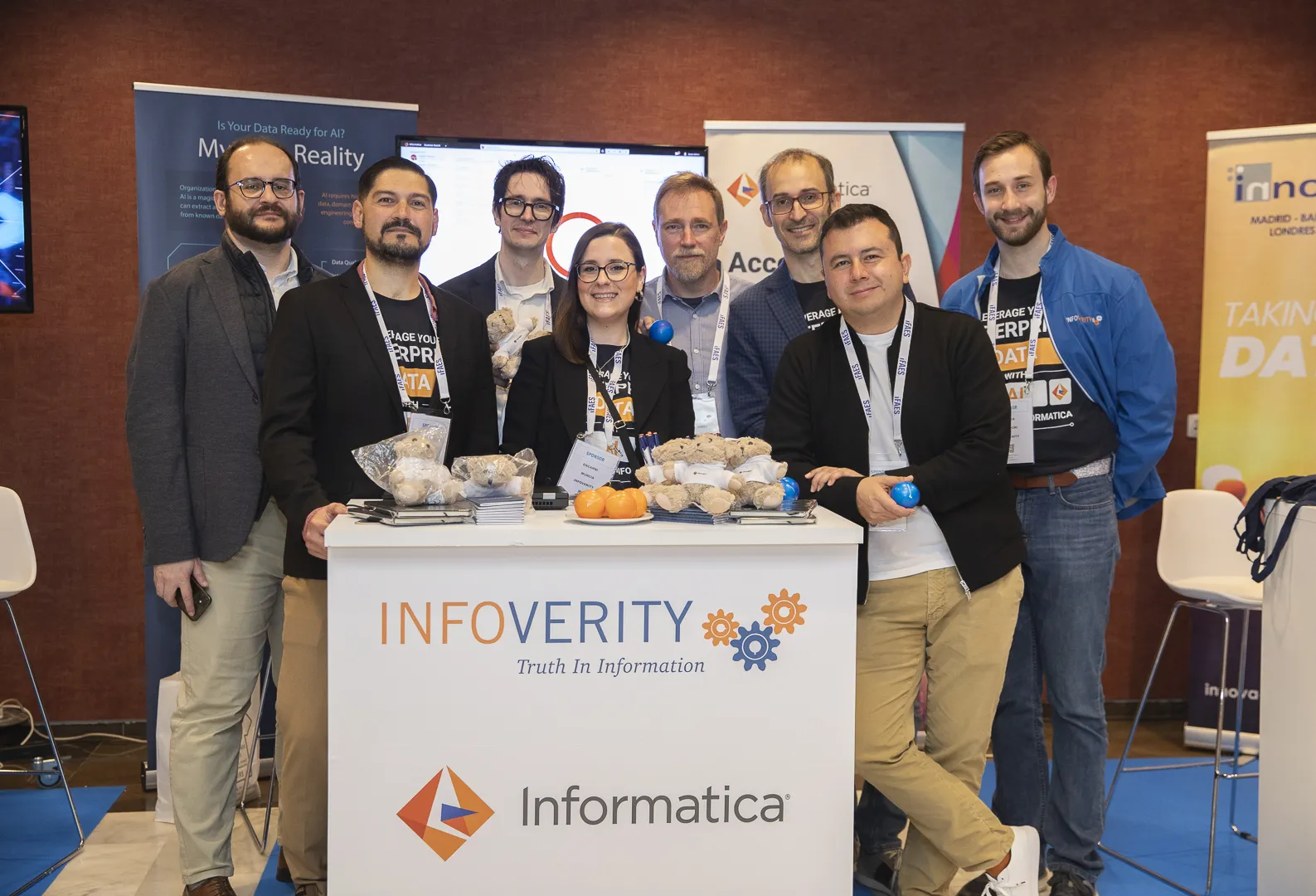 imagen stand Infoverity - Informatica Smart Data Spain Summit 2025